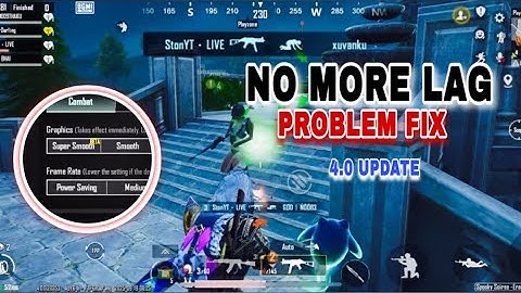 BGMI Lag fix & Heat problem fix 100% | Bgmi 4.0 Update Lag Fix  Bgmi Lag problem Fix