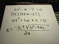 Middle of video