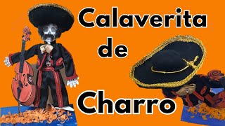 Idea de Cómo Vestir Calaverita de Charro para día de muertos