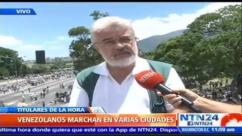 Con el lema ‘Somos Millones’ continúan las movilizaciones en Venezuela, van 50 días de marchas