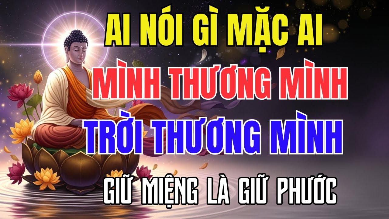 Ai Nói Gì Mặc Ai – Mình Thương Mình, Trời Thương Mình – Giữ Miệng Là Giữ Phước | Lời Phật Dạy hay