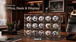Premium Mini Soccer Ball Display Set | Football Collectibles