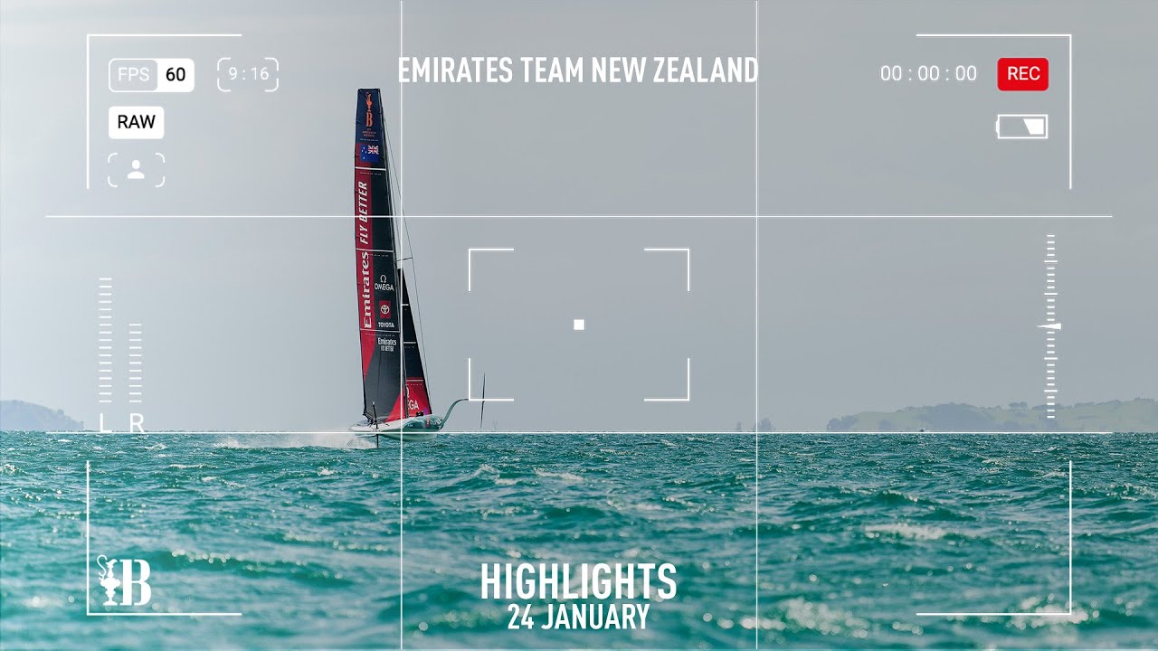 Emirates Team New Zelaand AC40-3 Day 3 Summary