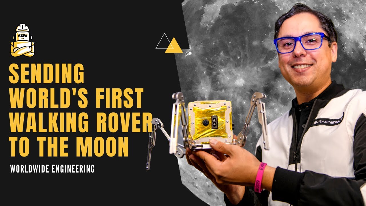 Sending the World's First Walking Rover To The Moon with Pavlo Tanasyuk, CEO of SpaceBit