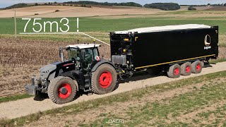 ⚫⚫ENSEMBLE AGRICOLE de FOLIE : 75m3 | 50 000km/an | LEGRAS & FENDT BLACK !