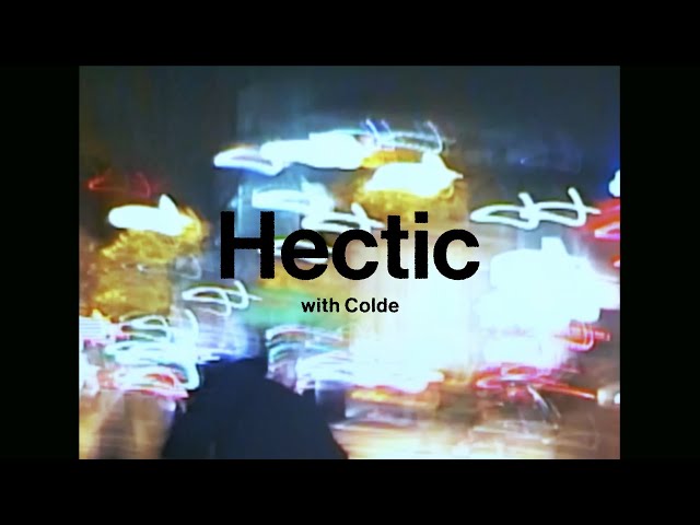 Rm 'Hectic (With Colde)' Visualizer