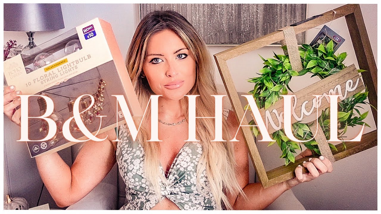 B&M HAUL - NEW IN JUNE 2023 - Garden, homeware & snacks