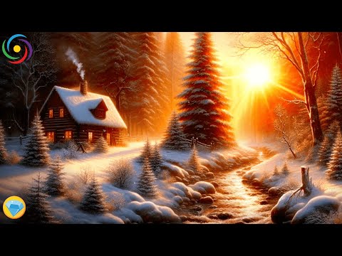 11h Ambijentalna Muzika 3 Elementa 🔥💧🌀 Žubor vode, Pucketanje Vatre i Zvuk Etra - Zlatno doba