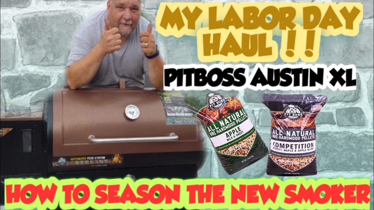 PIT BOSS PELLET SMOKER LABOR DAY HAUL 2020 YouTube