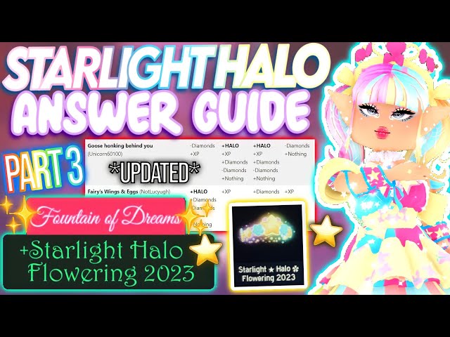 Royale High Winter 2023 Halo Answers - Glitterfrost Christmas Event! - Try  Hard Guides