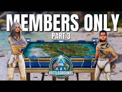 Why am I so UNLUCKY?! Part 3 | Members Only Ark Battlegrounds