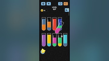 water color sort Level no 807 a best game walkthrough solution IOS/android