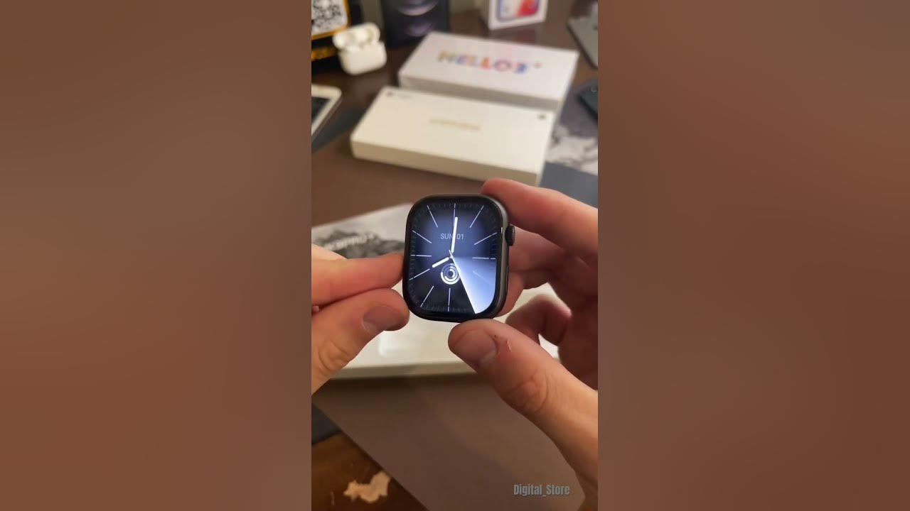 Apple Watch 9 за 3490₽!? Лучшая копия Apple Watch 9 / HK9 Pro Plus # ...