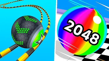Ball Run 2048 vs Going Balls - All Levels Gameplay Walkthrough Android & IOS - NEW APK!