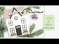 A Christmas Card in the Shape of a House | Complex to Make, but Absolutely Worth It!