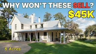 Nobody Is Buying These Georgia Farmhouses With Land — And They're Sitting for Months