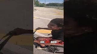 Taught this kid How To Wheelie his Bike! 🔥