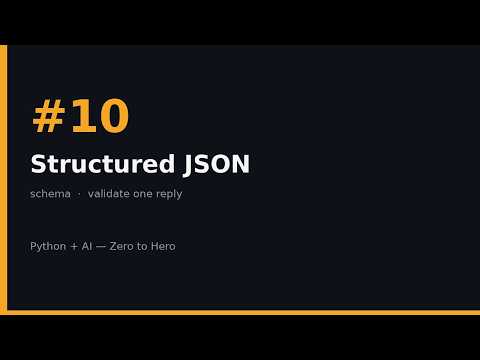 Python + AI Zero to Hero #08 — Mini Terminal Chatbot