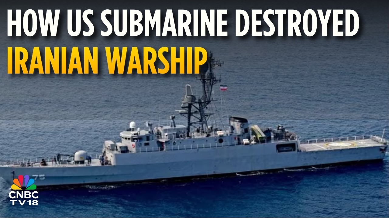 IRIS Dena Sunk: How US Submarine Tracked and Destroyed Iranian Warship | US-Iran Conflict | N18G