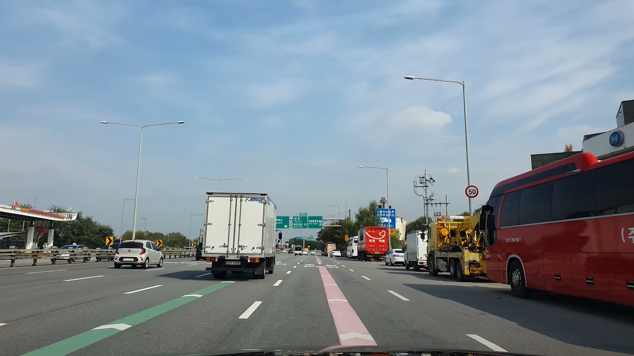 4K 김포공항 - 올림픽대로 - 염창IC 드라이브 영상