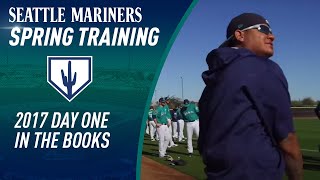 2017 Spring Training: Day One In the Books