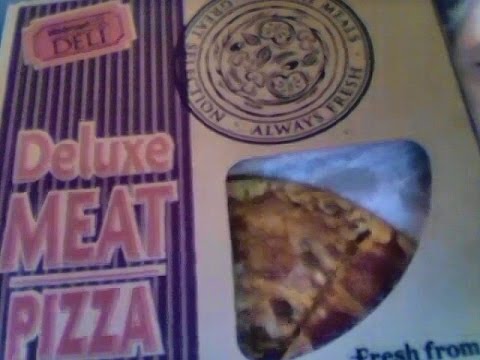 walmart deli deluxe meat pizza youtube walmart deli pizza
