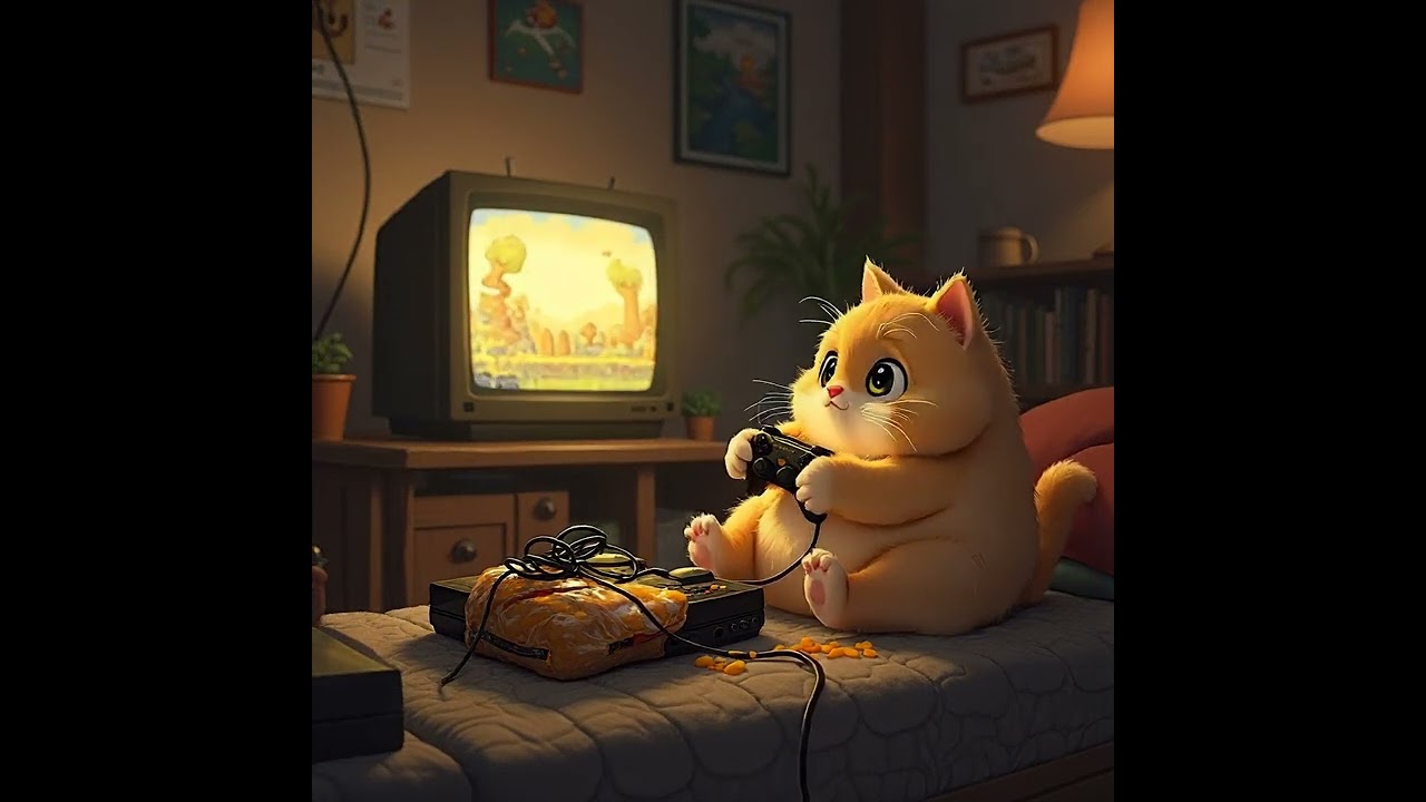 a fluffy chubby cat with big expressive nose 