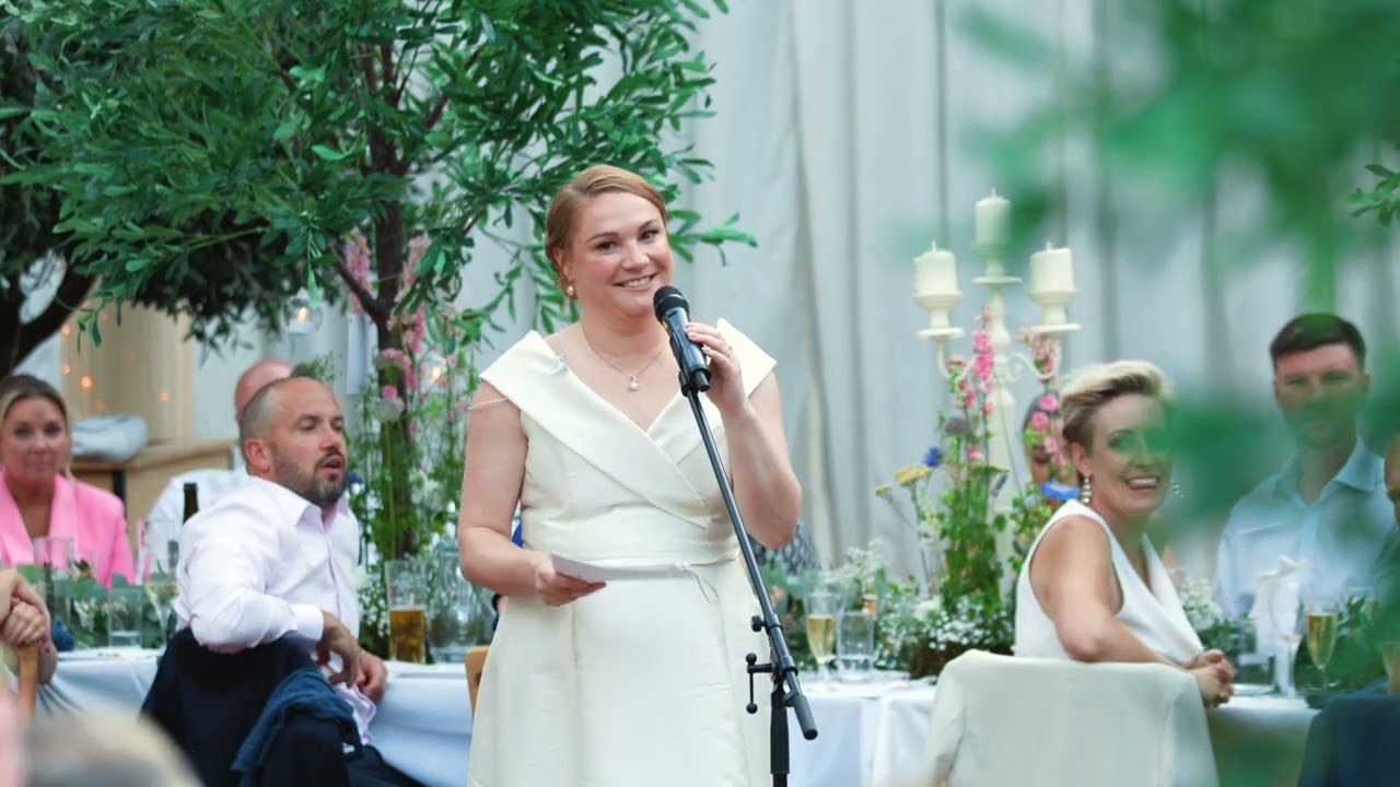 Alex & James Wedding Speeches | Denbies Wine Estate, Surrey Wedding Film | Servo Creatives