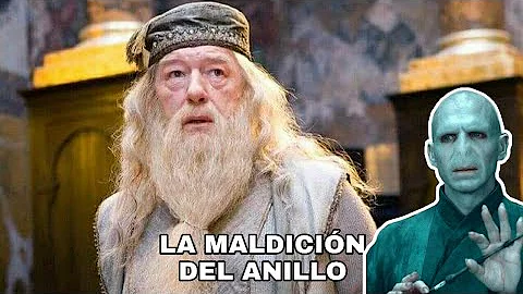 ¿Cuál es la maldición en la mano de Dumbledore?