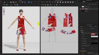 How to change color fabric for dresses on Marverous Designer at Thuy Fashion screenshot 5