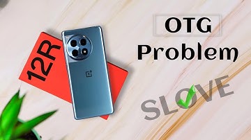 Oneplus 12R 5g OTG Problem Solve | How to Fix OTG Connection Problem in Oneplus 12R