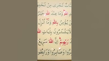 سورة ال عمران الأية 199 إلى 200 القارئ سعد الغامدي