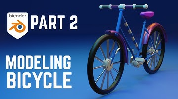 Bicycle Modeling in Blender2.8 | Part2 | Blender Modeling