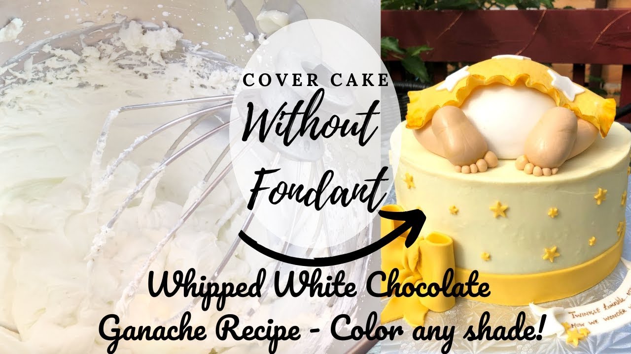 White Chocolate Ganache Recipe in Urdu Hindi English Subtitled The Home Maker Baker YouTube