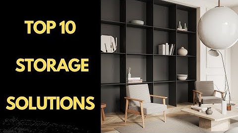 Top 10 Creative Storage Solutions for Small Spaces! #SmallSpaceHacks