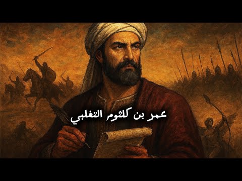 الشاعر | عمر بن كلثوم التغلبي ، صاحب أجمل معلقة فخرية .