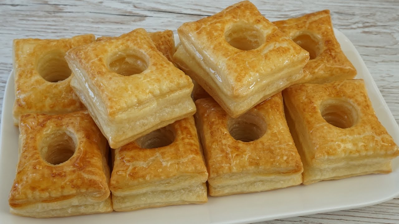 Esto está casi al límite de ser ILEGAL, MIELITOS ó también conocidos como Hojaldres de Astorga