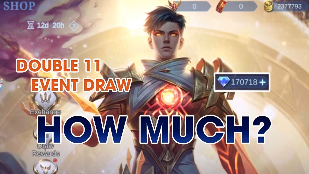 MLBB Double 11 Event | How many Diamonds to get Dimension Walker Skin ...