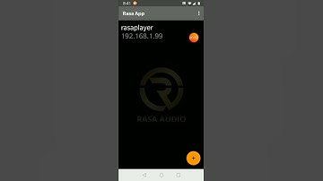 Playing Content from Mobile or Media Servers , RASA Player as a UPNP Renderer