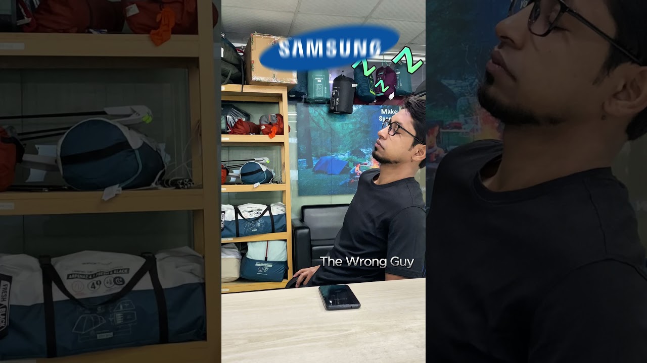 iPhone vs Samsung Ringtone Battle - The Wrong Guy 