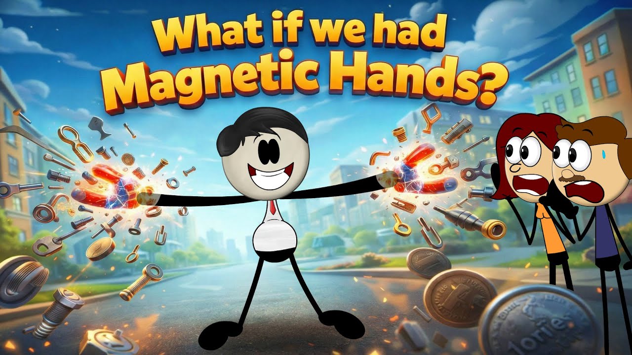 А что, если бы у нас были магнитные руки? + другие видео | 