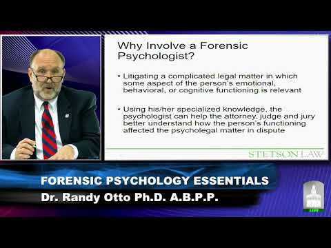 Forensic Psychology Essentials