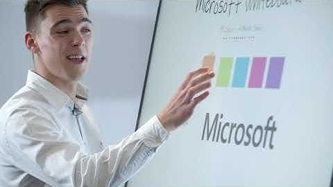 How to use Microsoft Whiteboard on Surface Hub 2