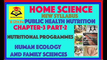 #Home Science||#12th|#CBSE|#NCERT|#Public Health Nutrition |#ch-3||#Part -2|#Nutritional Programmes