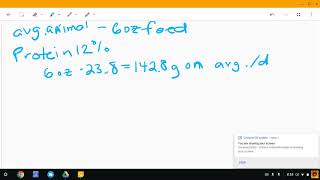Animal Feed Minimization Problem Part 1