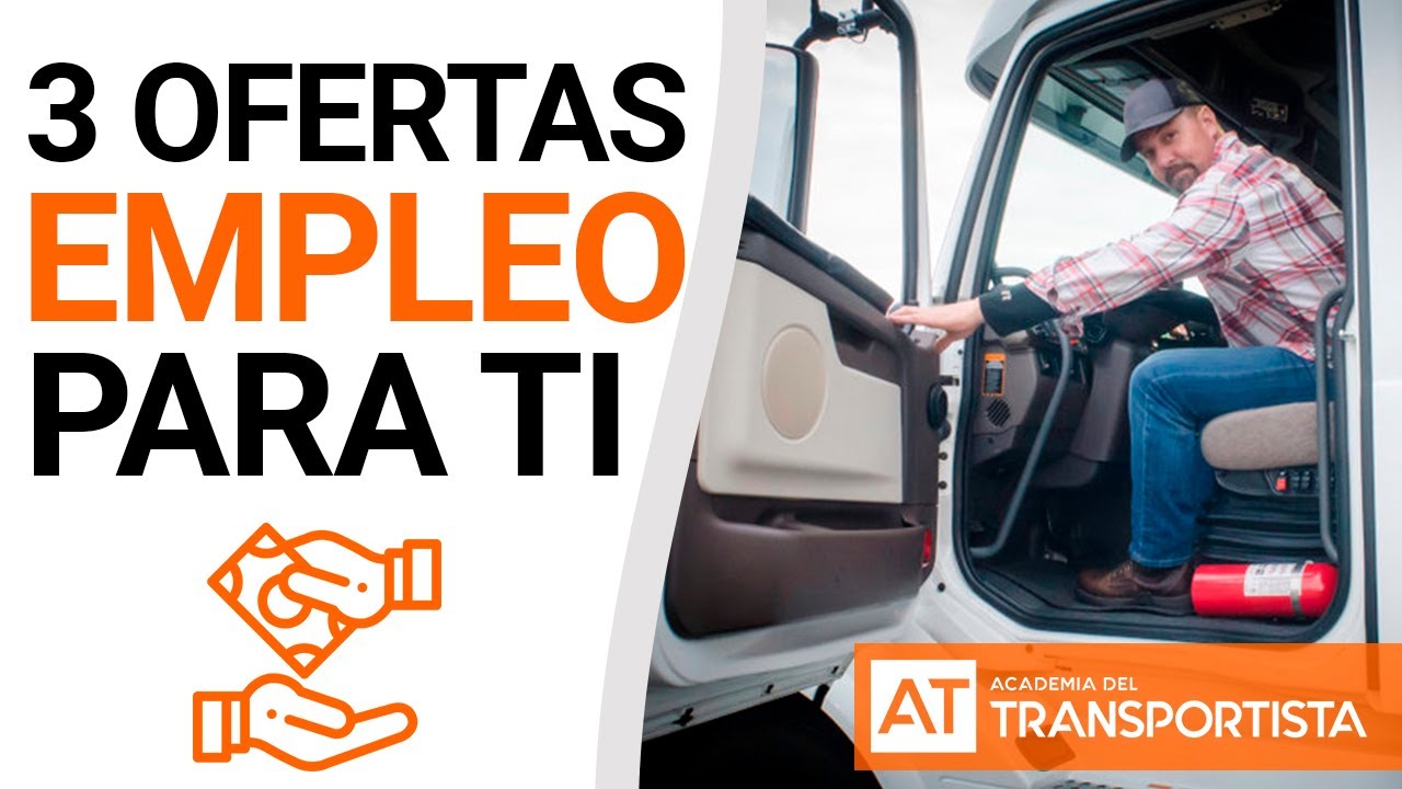 Trabaja Como Profesional. Ofertas de Empleo en España Para Chóferes Camiones. - YouTube