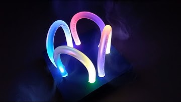 Amazing Light Effect using RGB Light and Glue Stick | Diwali Special light