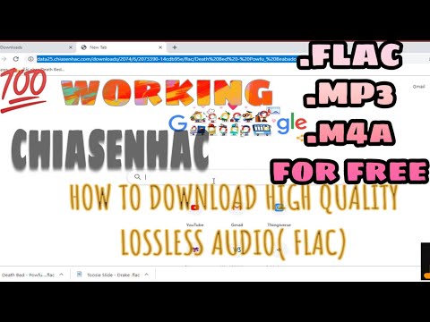 How To Download Lossless Audio (.flac) Of Latest English Songs For Free | CHIASENHAC | 2020(May)