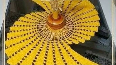 Easy crochet table mat new design full tutorial