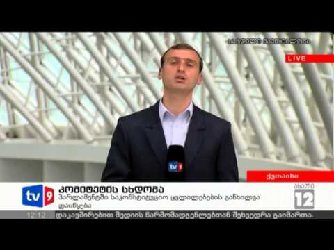 ახალი 12 | კომიტეტის სხდომა | 18.03.13